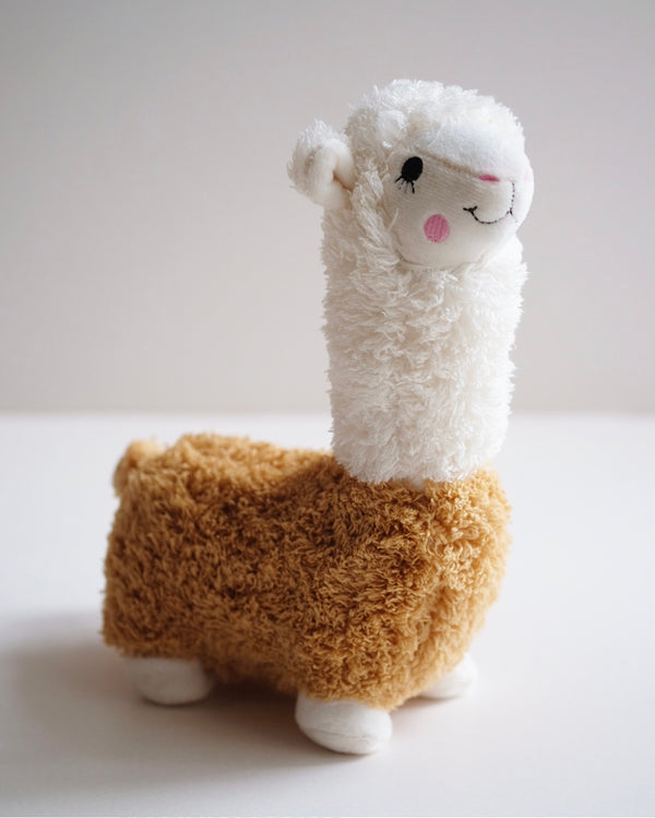 Plush Toy Alpaca Toffee