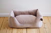 Dog Bed Velvet Beige