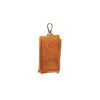 Poop Bag Square Velvet Orange