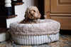 Travel Dog Bed Hamptons Beige