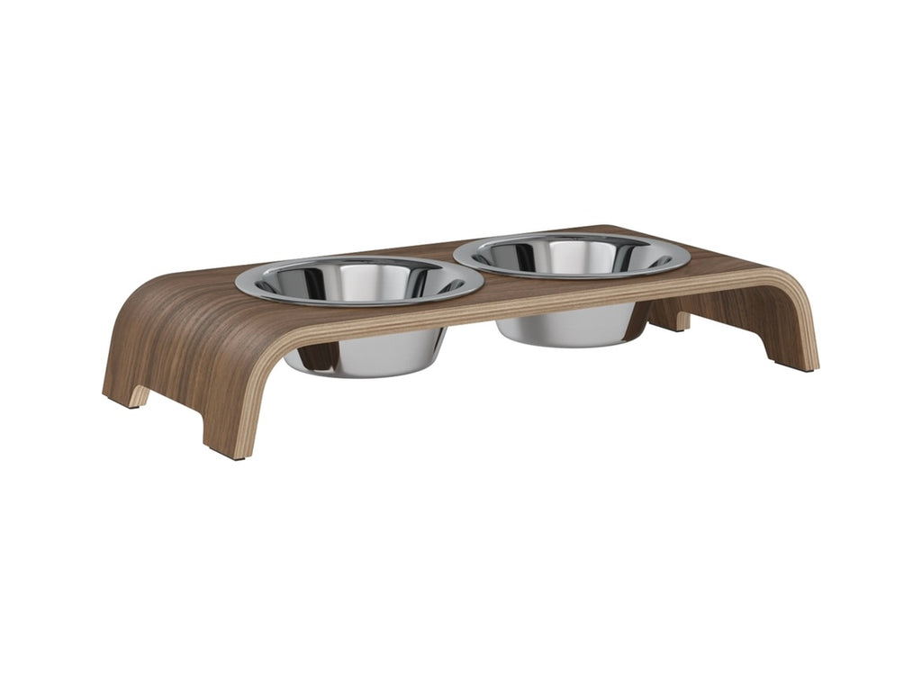 dogBar® Walnut with Stainless Steel