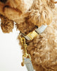 Dog Collar Wool Light Blue