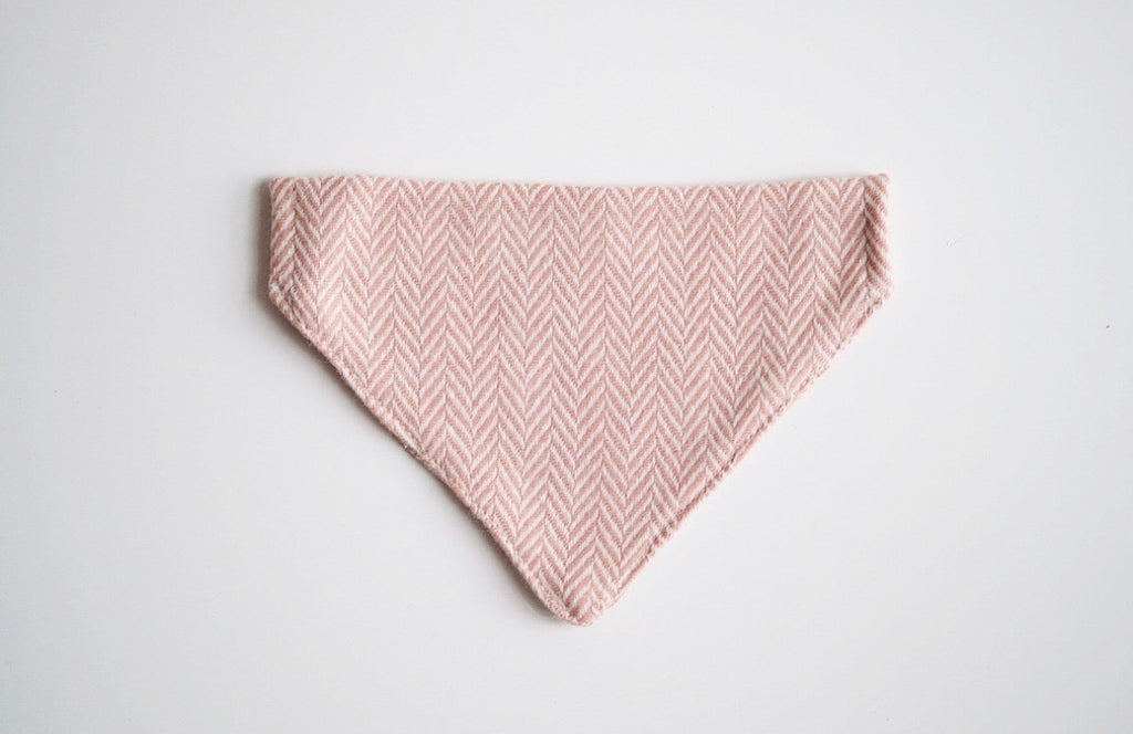 Tweed Bandana Rose