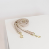 Dog Leash Wool Beige